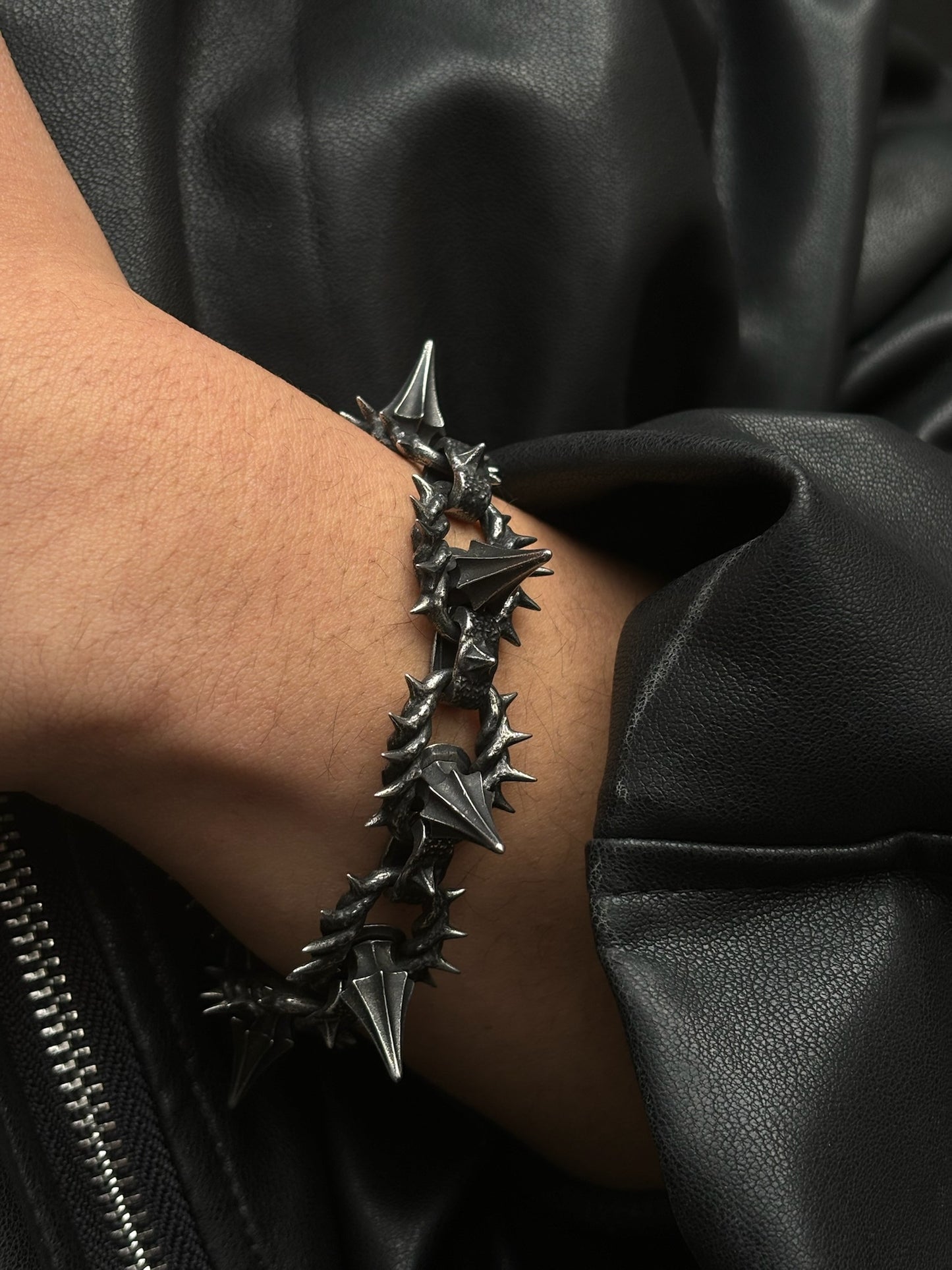 Spikes bracelet - 925 SILVER