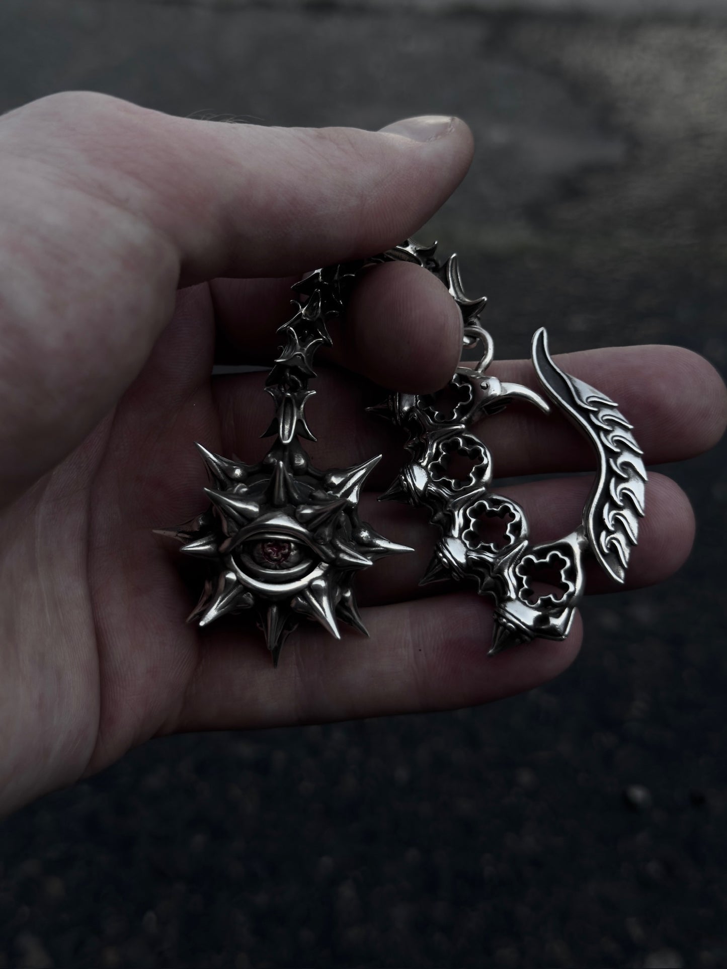 Death Stare Keychain