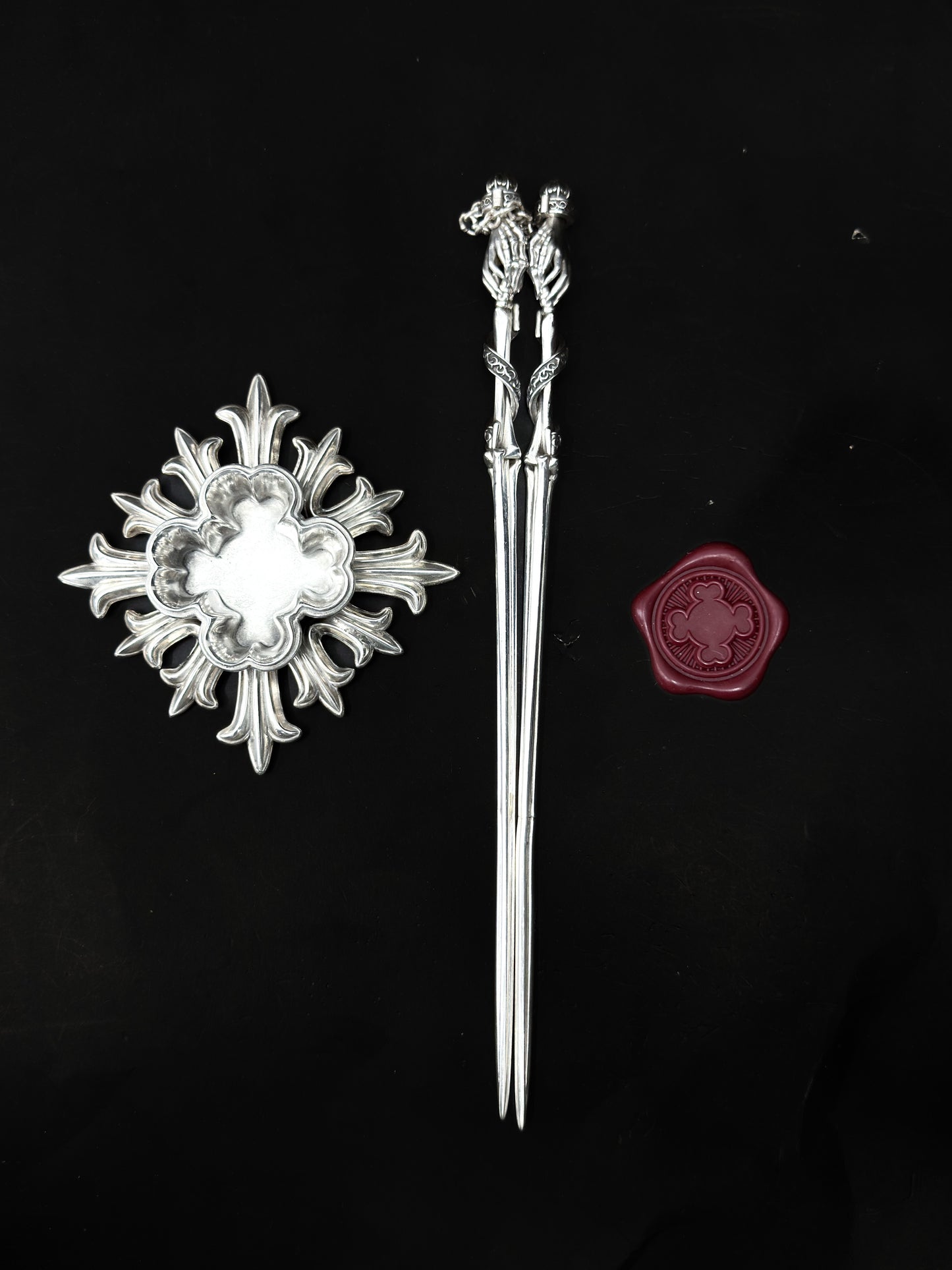 NEW! Death Grip Chopsticks w/ Coffin Case