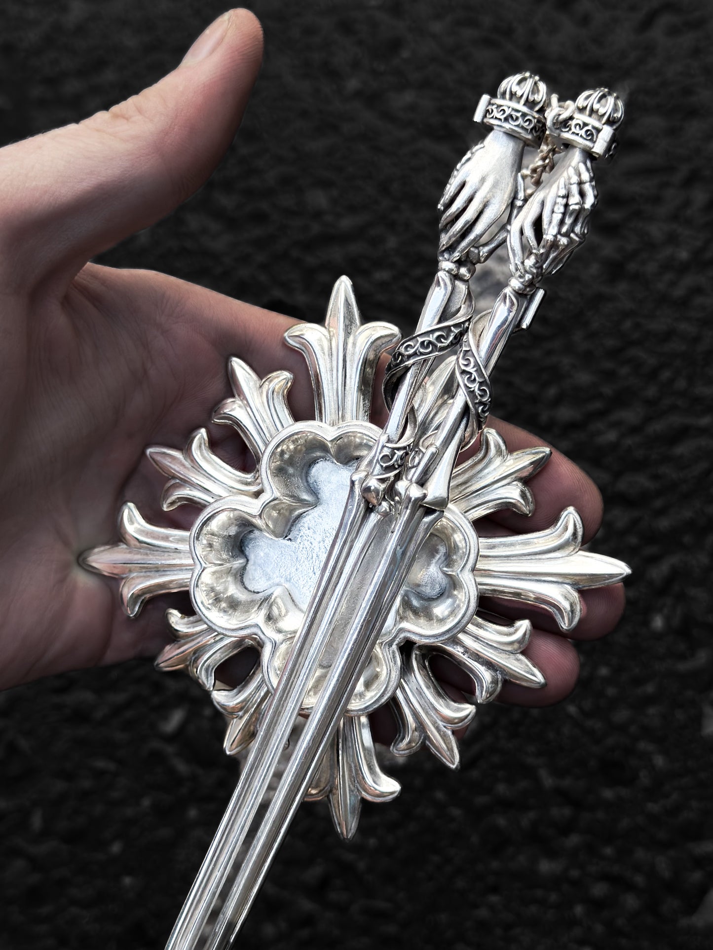 NEW! Death Grip Chopsticks w/ Tray