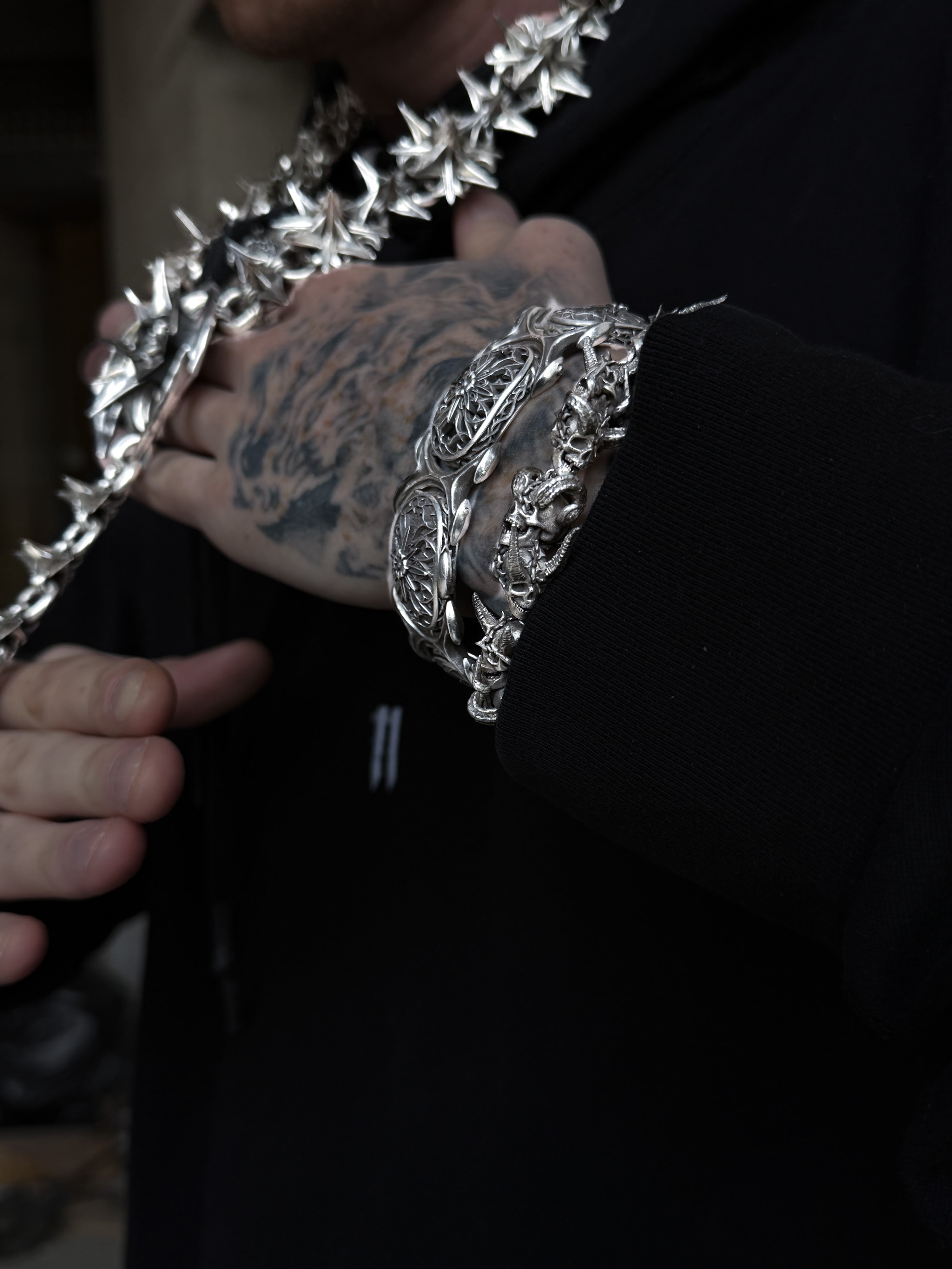 Dual Skull Bracelet – Project Comte