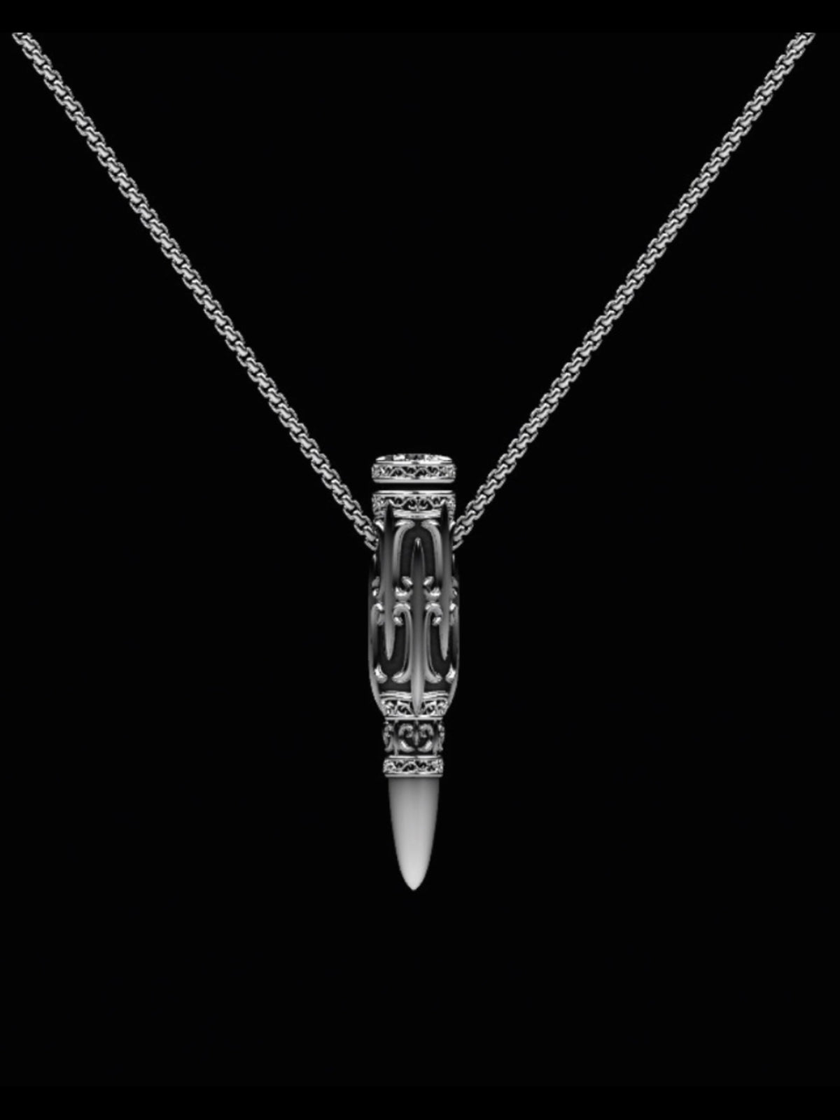 Snow Bullet Pendant