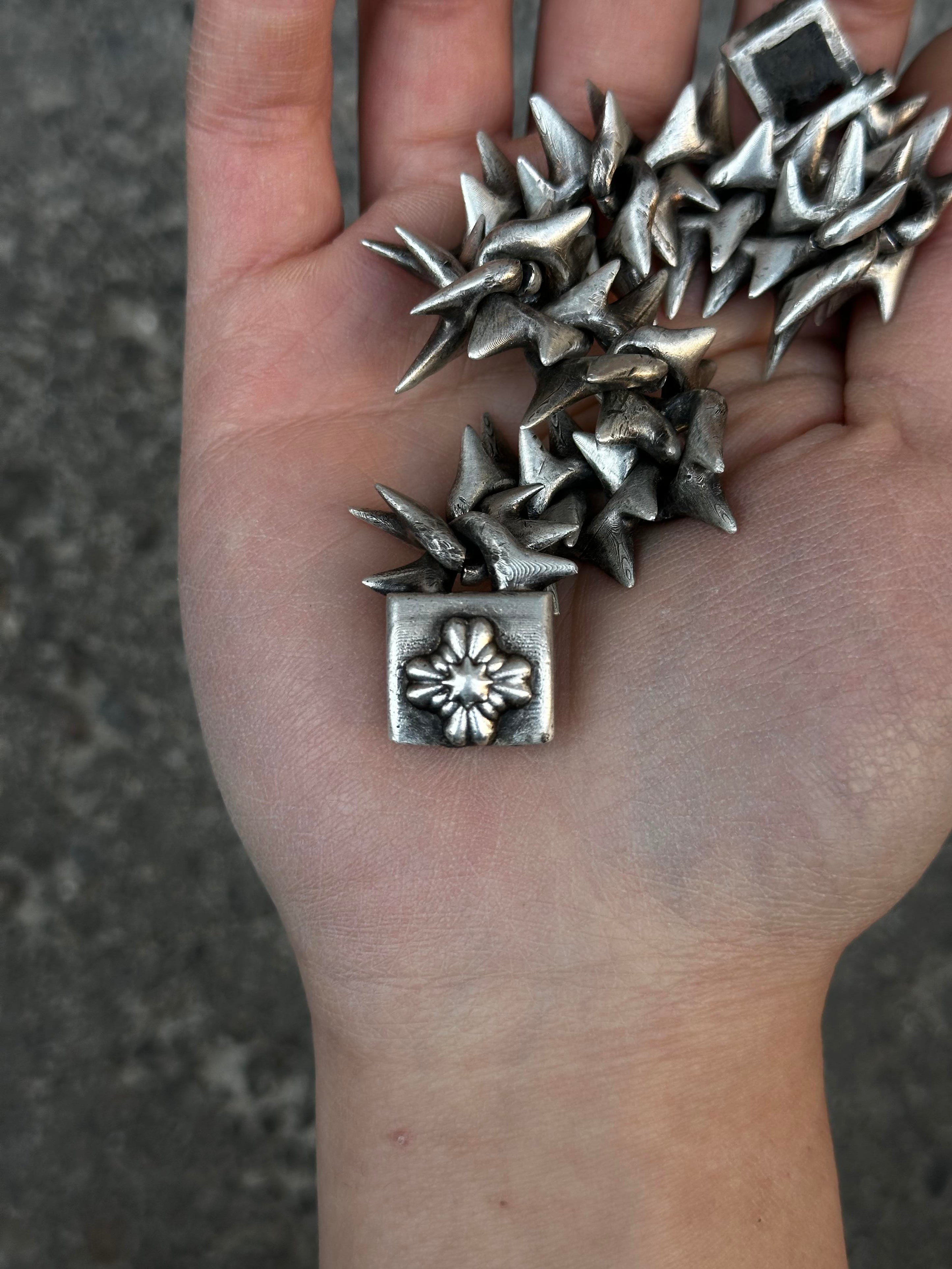 Crystal Spine Iconic Palm Bracelet