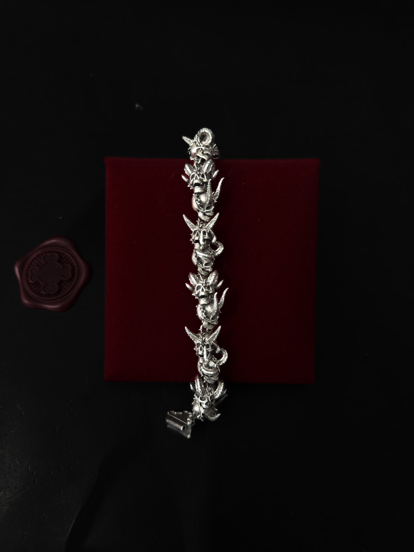 NEW! Dual Skull Bracelet