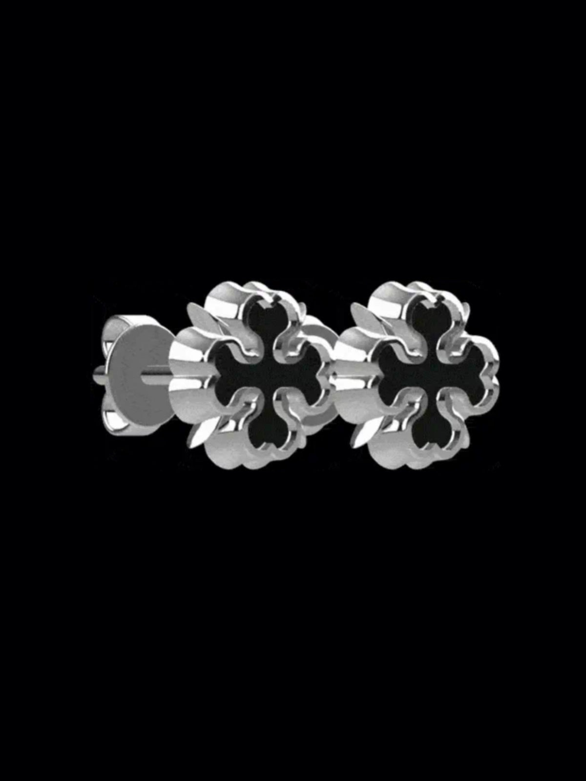 COMTE EARRINGS BLACK