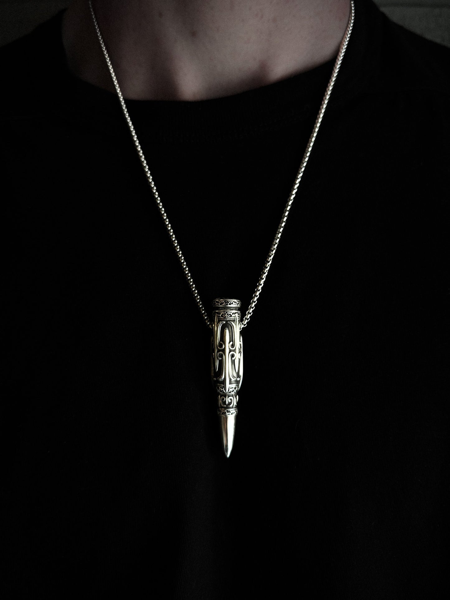 NEW! Snow Bullet Pendant