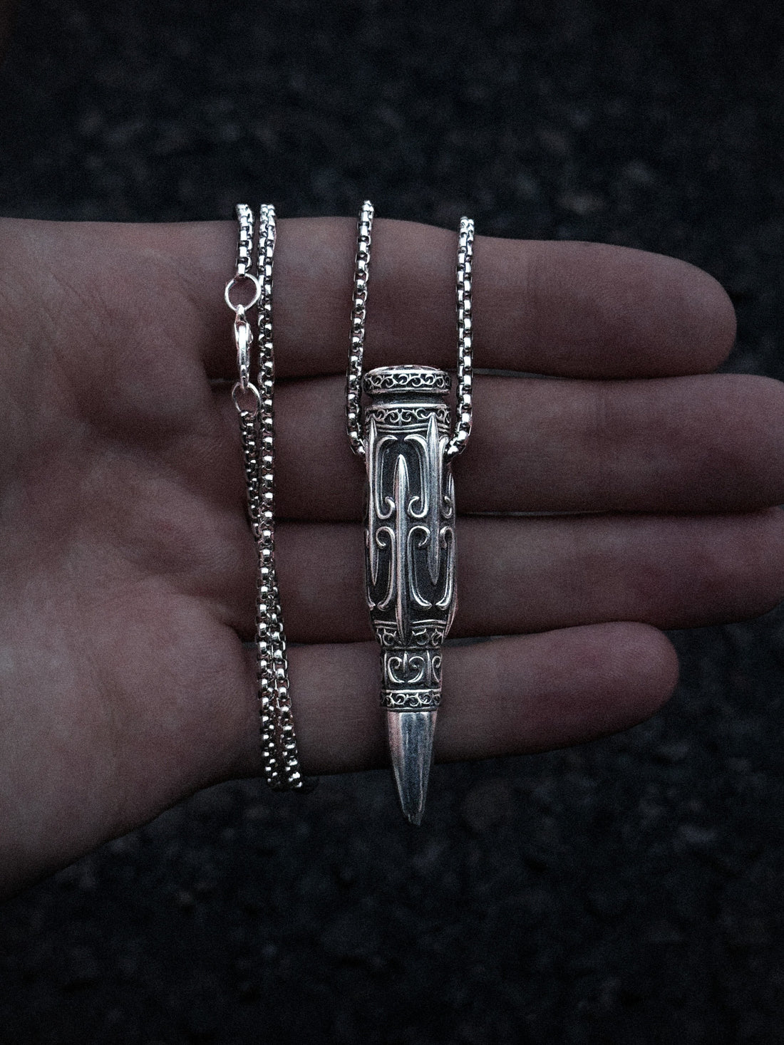 Snow Bullet Pendant – Project Comte