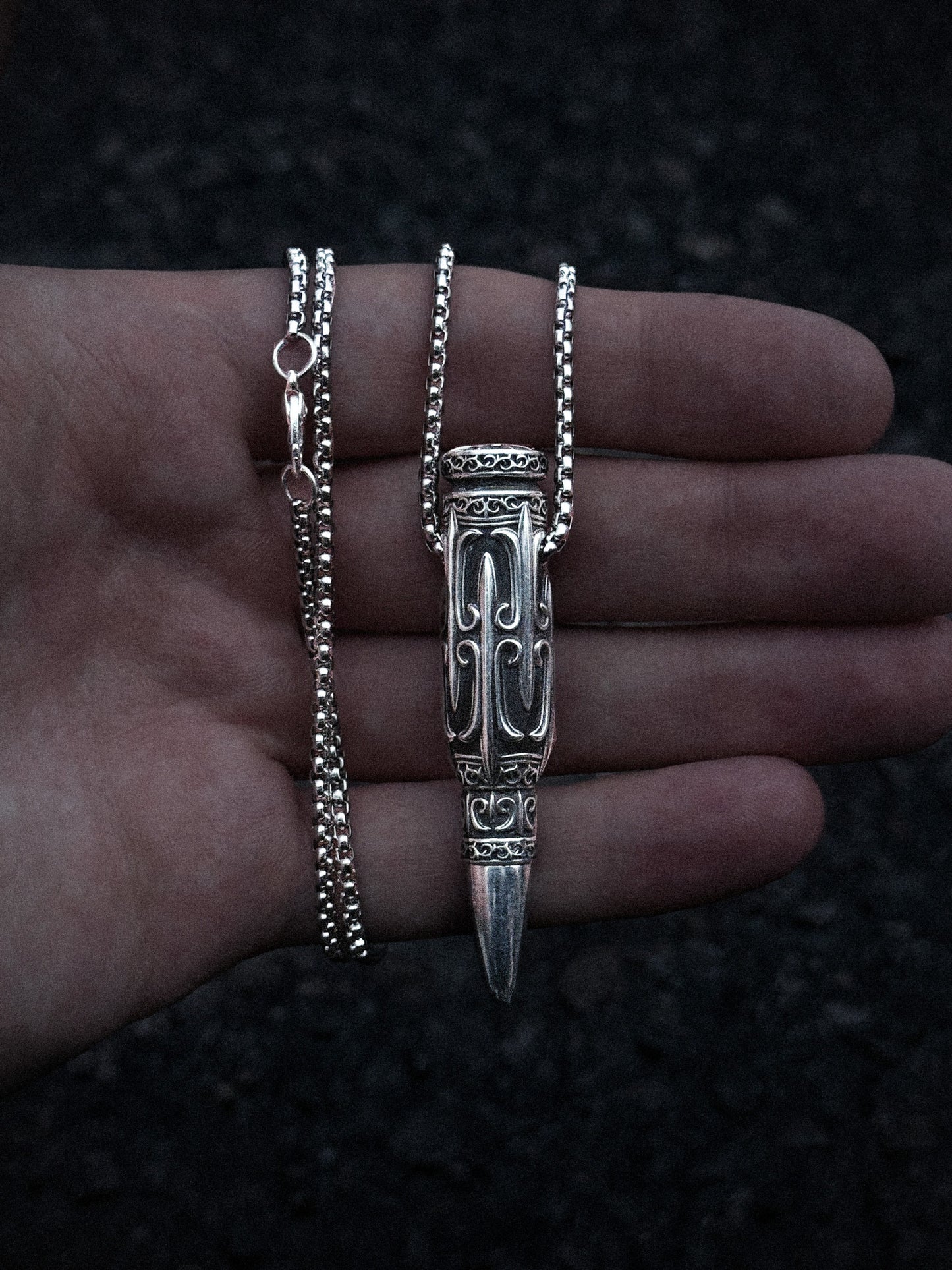 NEW! Snow Bullet Pendant