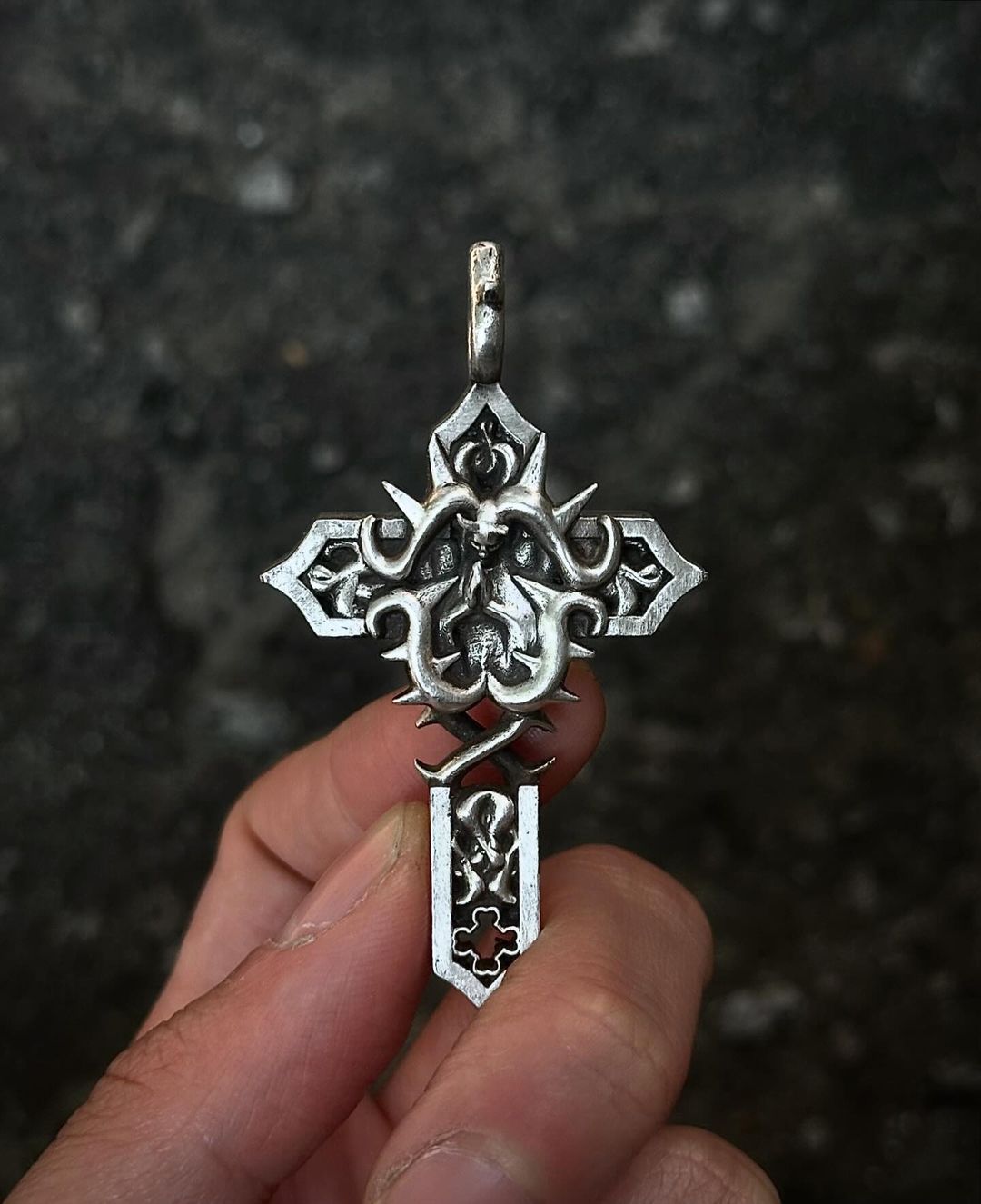 Diablo Cross Pendant