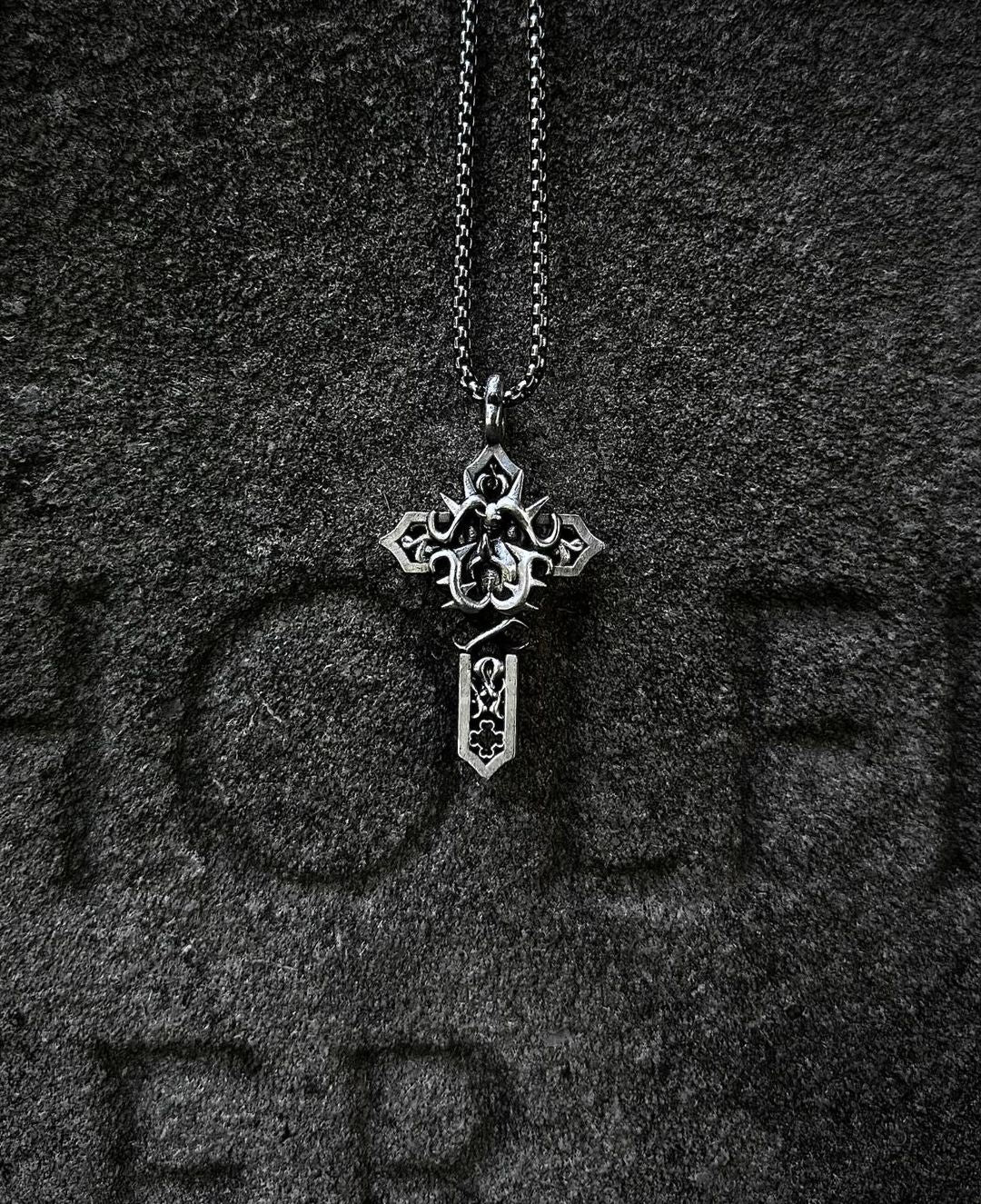 Diablo Cross Pendant