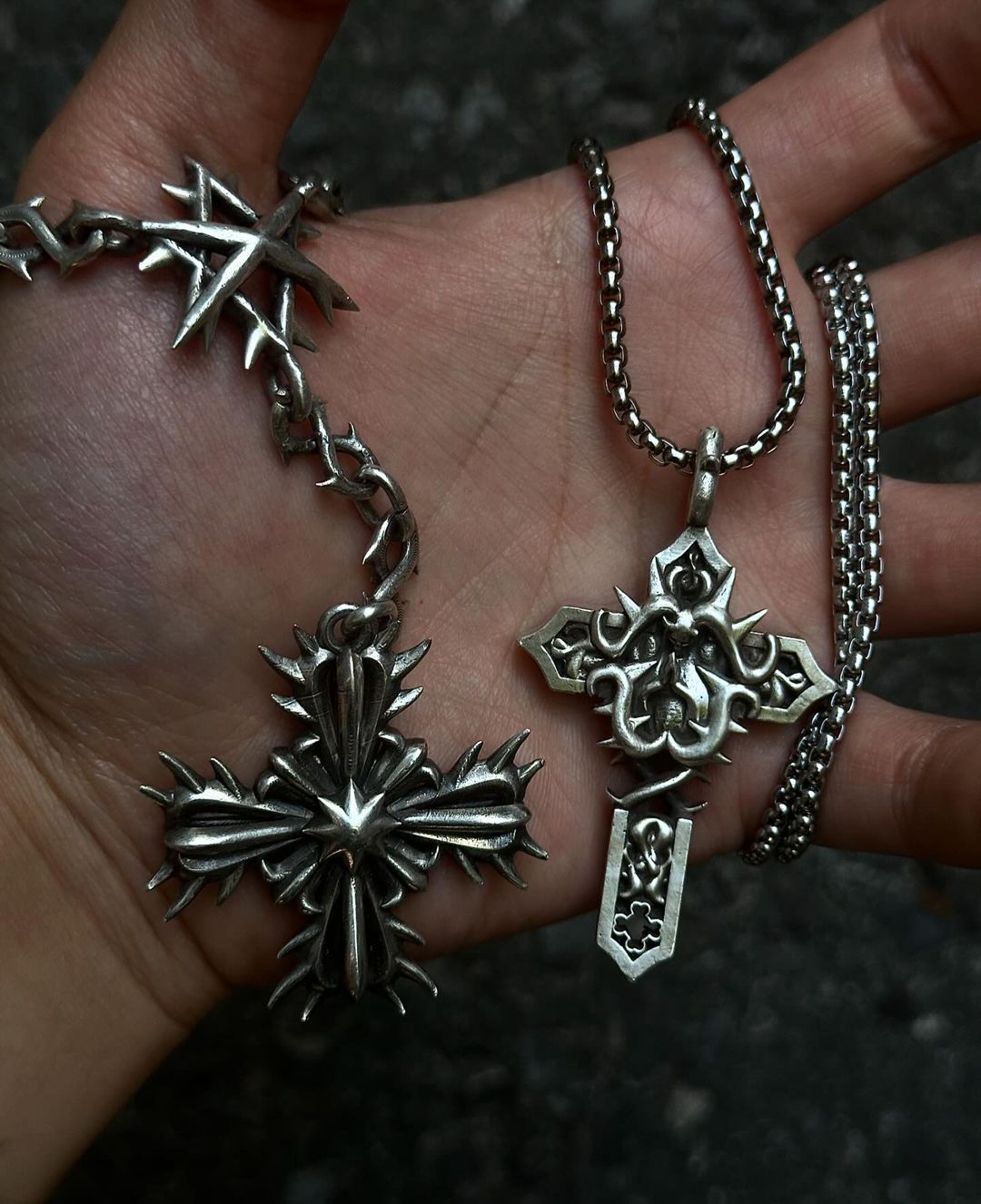 Diablo Cross Pendant