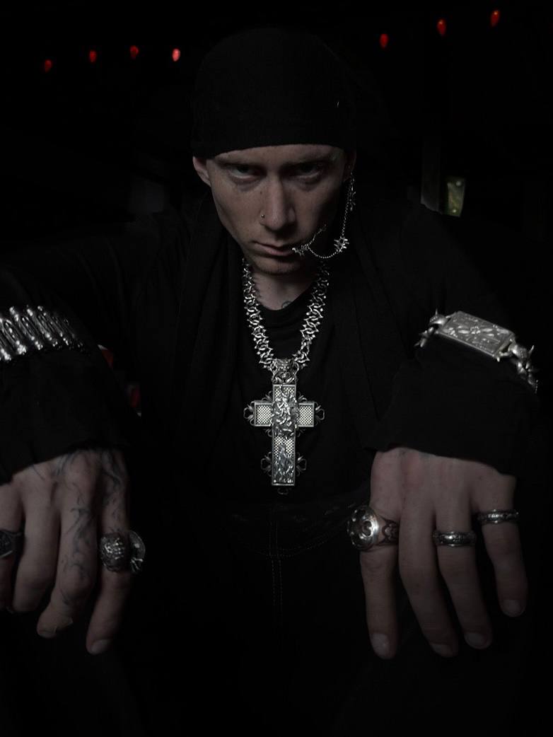 HELL CROSS NECKLACE