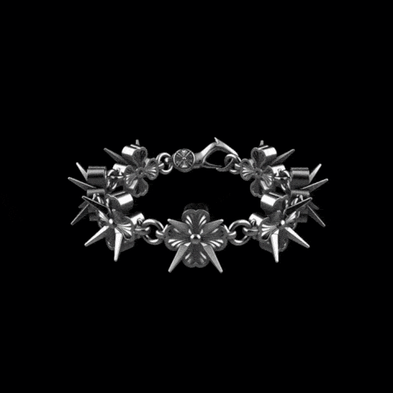 COMTE FLOWER BRACELET - 925 SILVER