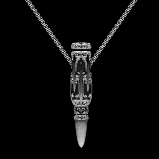 Snow Bullet Pendant