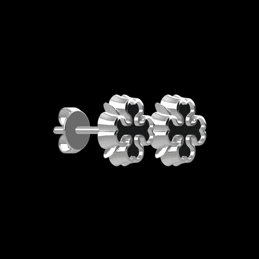 COMTE EARRINGS BLACK
