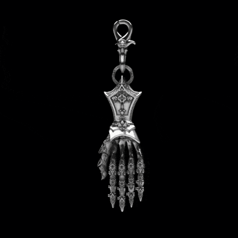 KNIGHTS GLOVE KEYCHAIN