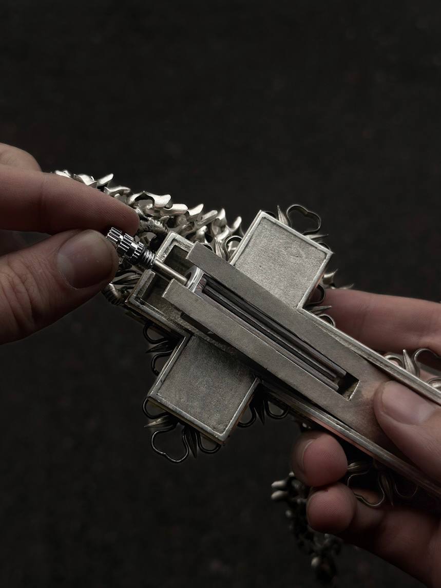 HELL CROSS NECKLACE