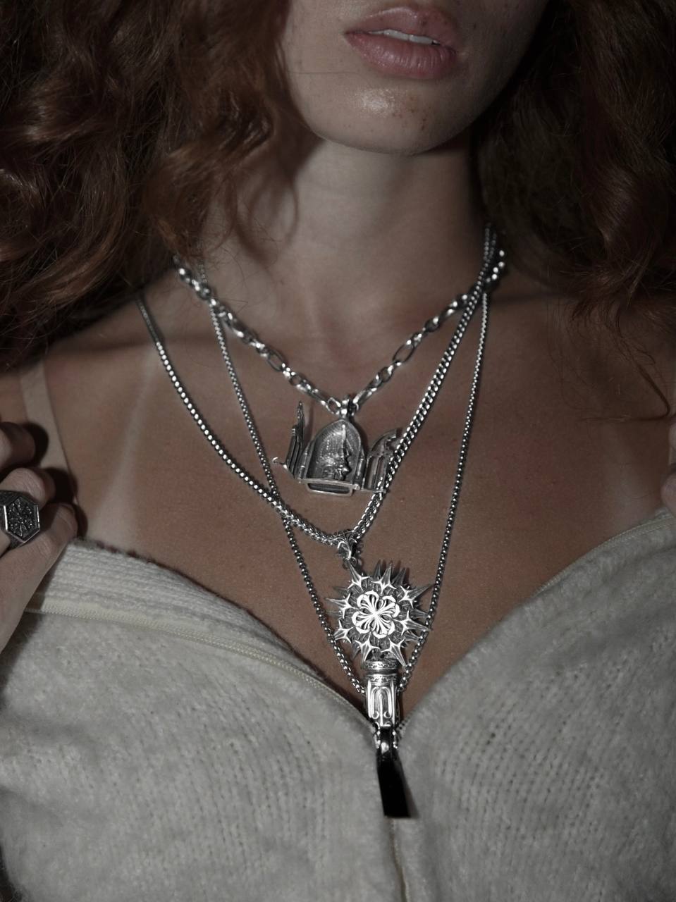 TAROT CARD PENDANT - 925 SILVER