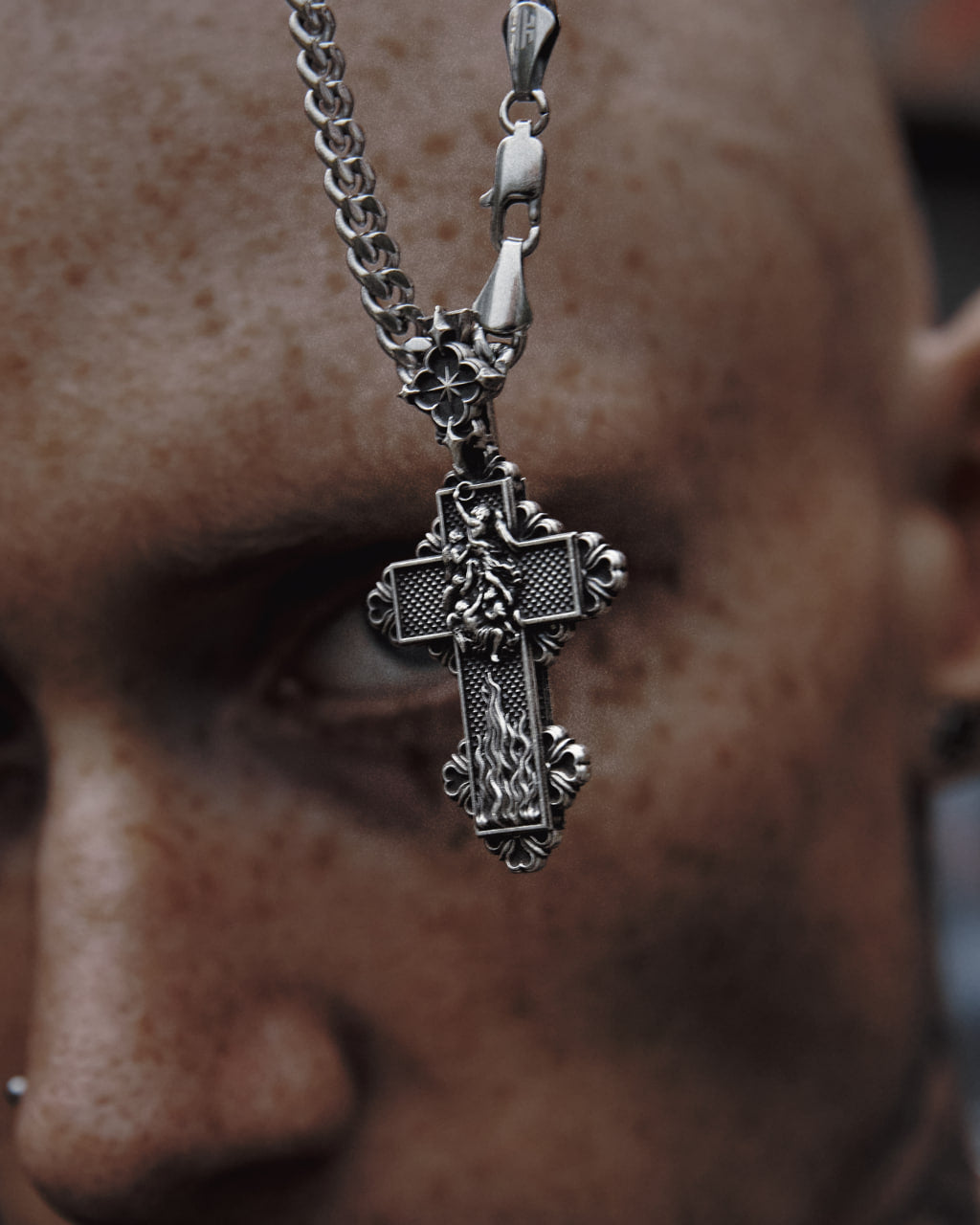 HELL CROSS PENDANT