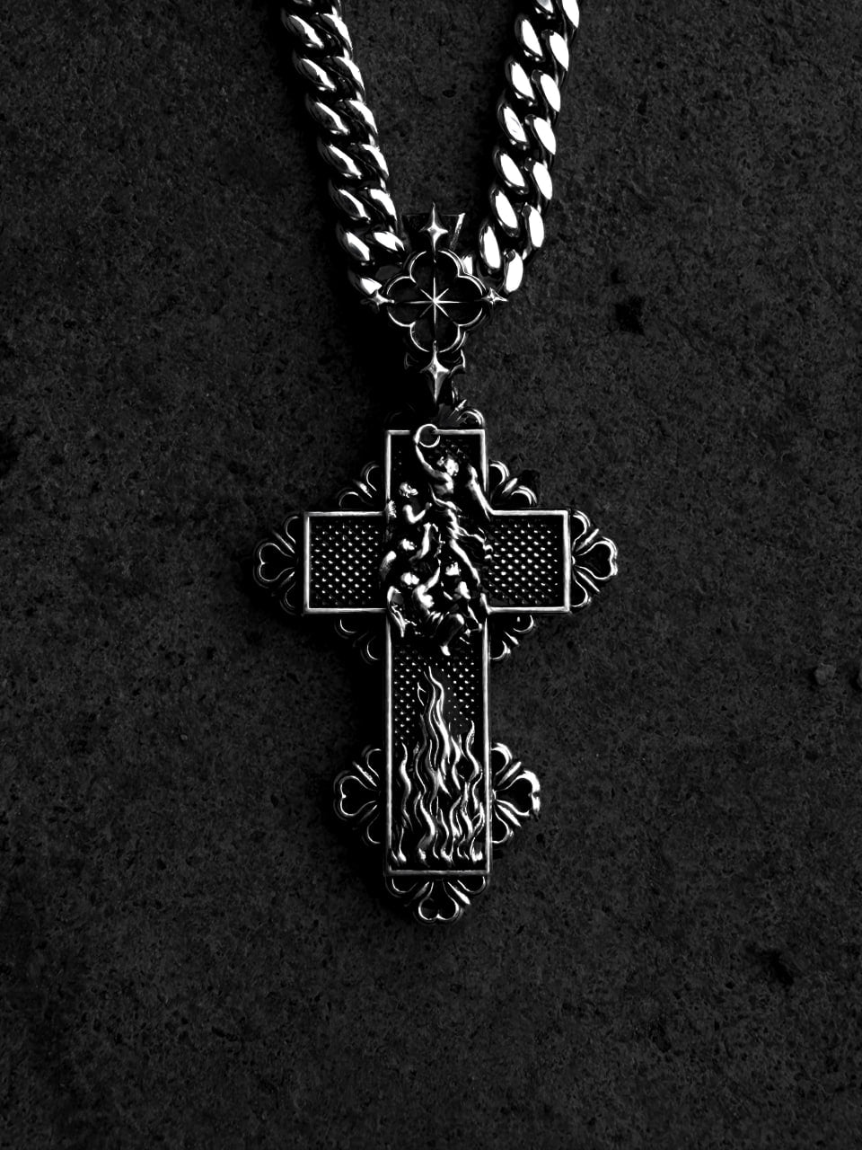 HELL CROSS PENDANT